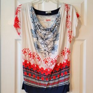 Beautiful Drape Neck Top